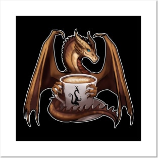 Coffee Dragon Posters and Art